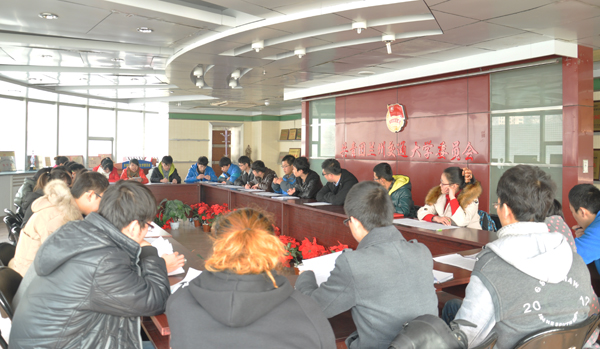 我校志愿者学习习近平总书记给青年志愿者回信精神