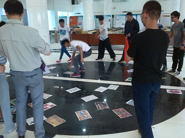 电信学院开展学生党员素质拓展活动