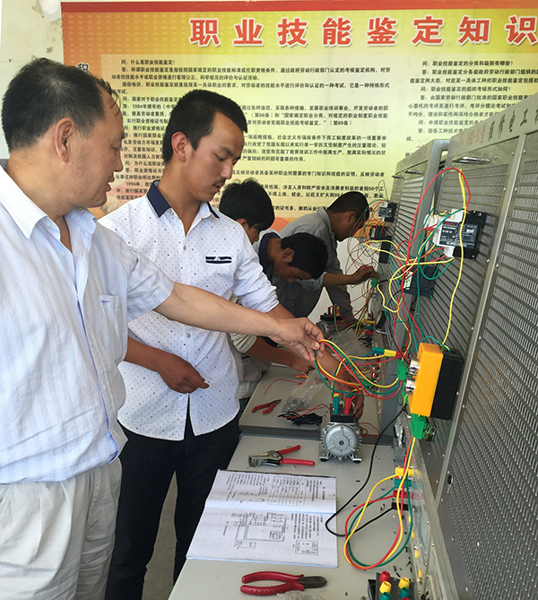 第三期农民技能培训开班