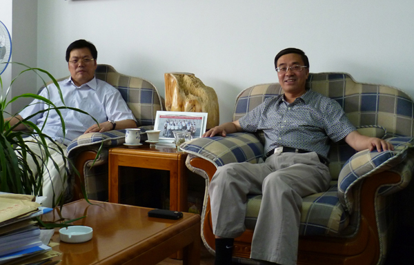 副校长李引珍会见兰州大学副校长安黎哲