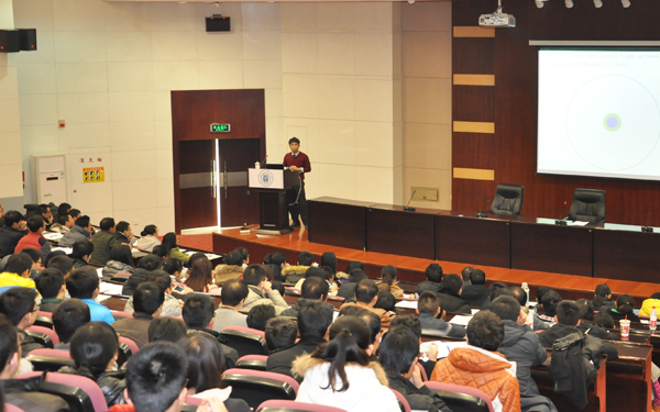 美国亚利桑那州立大学终身教授周学松博士应邀来校讲学