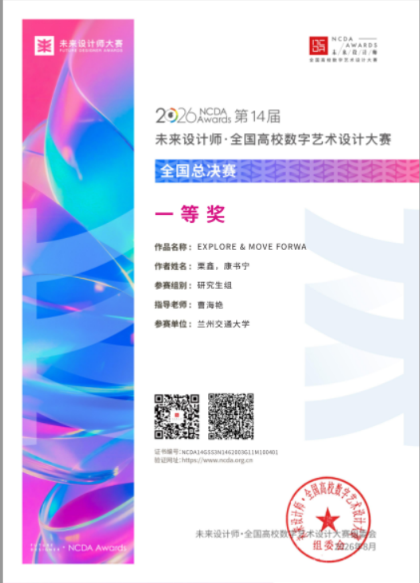我校学子在第14届未来设计师竞赛中再创佳绩