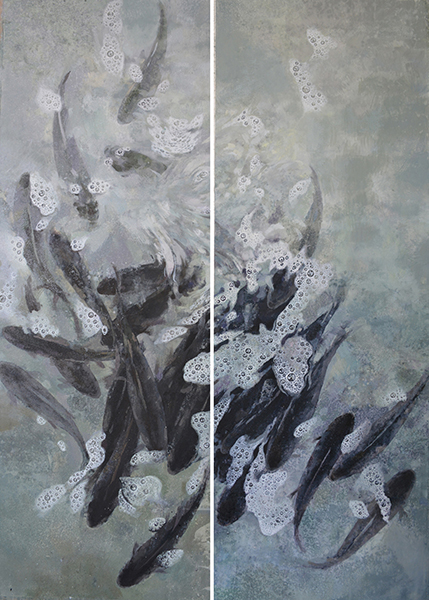 杨永江老师作品荣获2015-2016深圳国际水彩画双年展荣誉提名奖