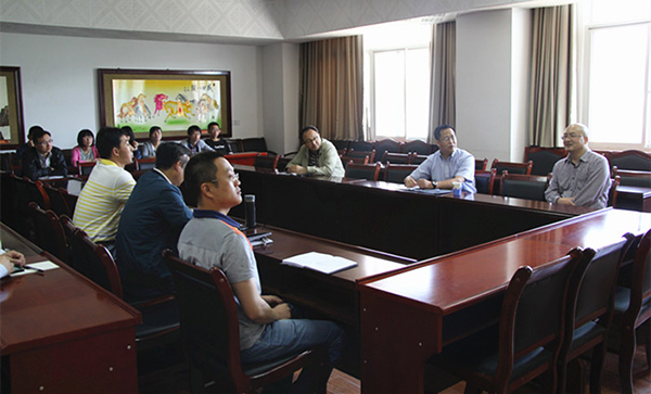 美国老道明大学沈玉忠博士应邀来校作学术报告