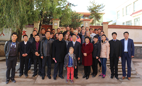 我校在庄浪一中建立来华留学生支教基地