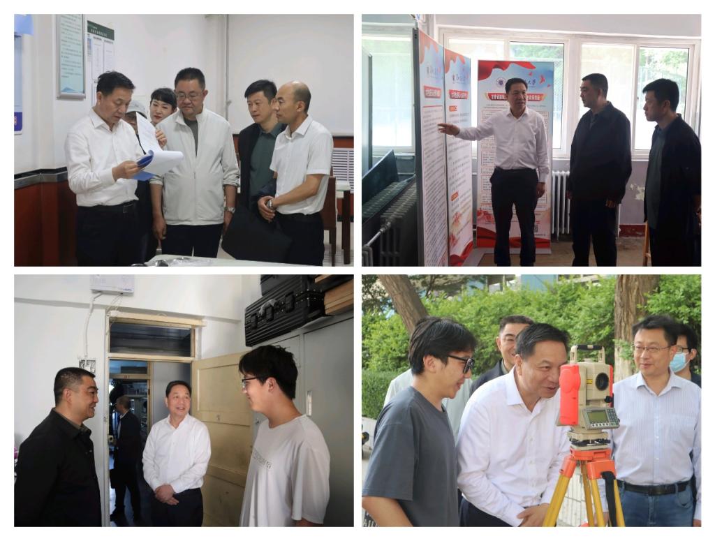 校领导深入铁道技术学院调研指导工作