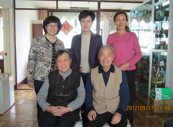 统战部慰问看望我校老一辈统战成员