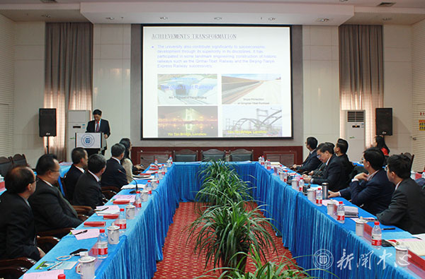 泰国皇家伊森科技大学香港华泰铁路发展控股有限公司一行访问我校