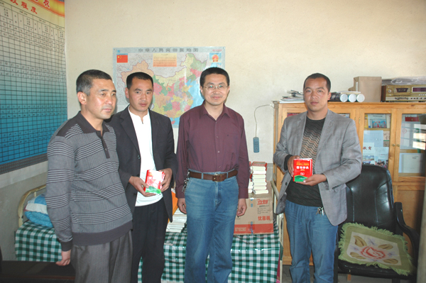 第八组赴康乐县大东沟村开展宣讲活动