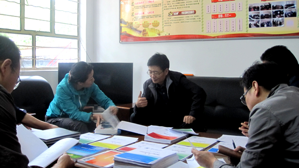 省委“双联”办督查我校联系的和政县“双联”工作