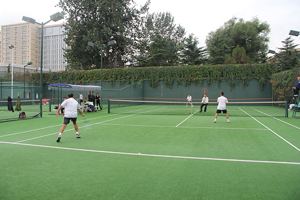 2014年教职工网球比赛落幕