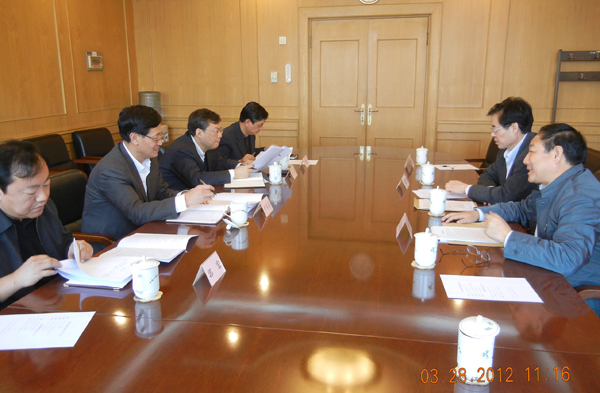 俞建宁书记任恩恩校长赴京拜访铁道部党组成员、副部长卢春房