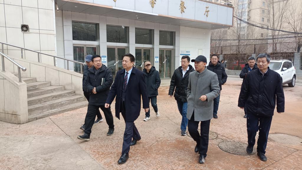 校领导检查铁道技术学院安全工作