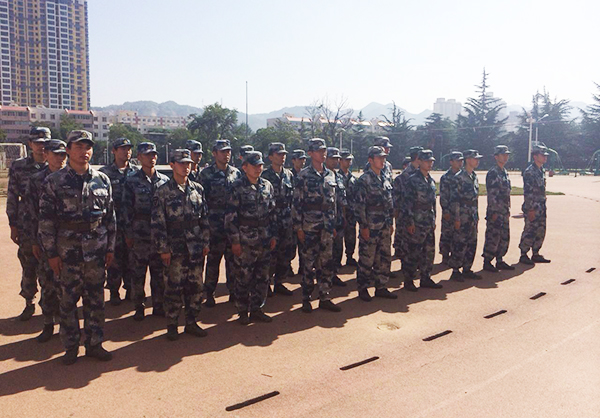 我校通过兰州市安宁区人防专业队伍整组点验