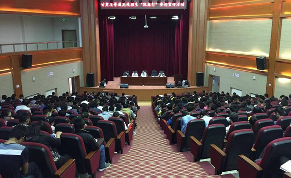 我校赴省内各地州市重点中学开展招生咨询活动