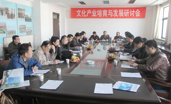 学校召开文化产业培育与发展研讨会