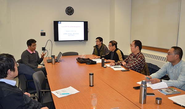 “黄河上游水环境综合整治技术体系研究”创新团队赴加拿大交流学习