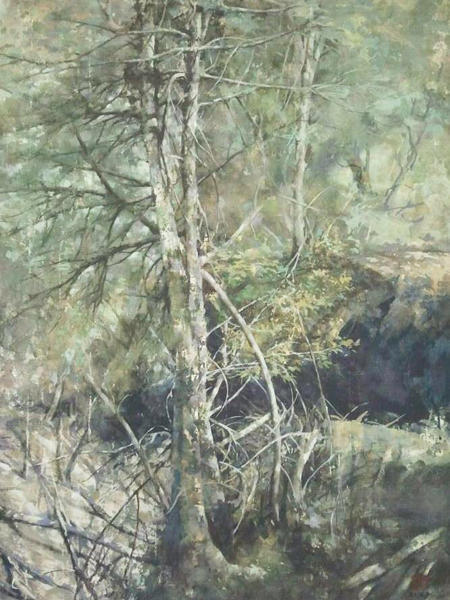 杨永江副教授作品入选首届全国水粉画大展