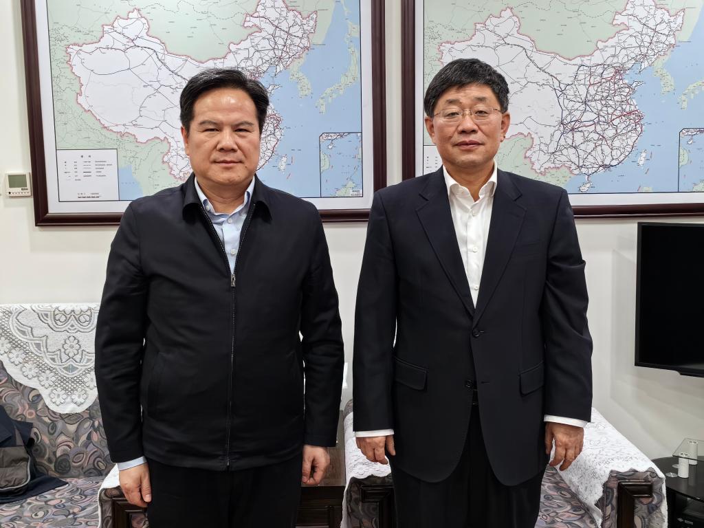 狄生奎拜会中国国家铁路集团有限公司副总经理王同军