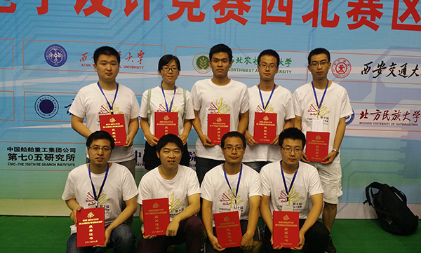 我校研究生在中国研究生电子设计竞赛西北赛区选拔赛中获得佳绩