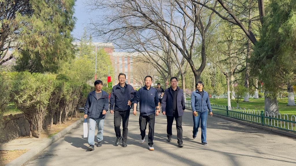 我校2024年春季教职工健步走活动圆满结束