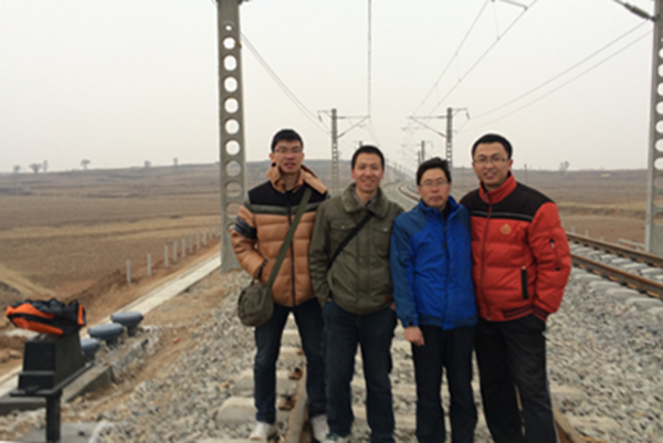 铁路总公司电函我校表扬参与山西中南部铁路通道重载综合试验项目科研团队