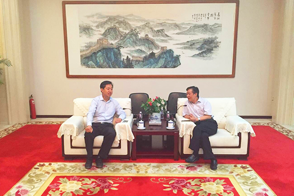 副校长马军党赴中国中铁洽谈人才培养合作事宜