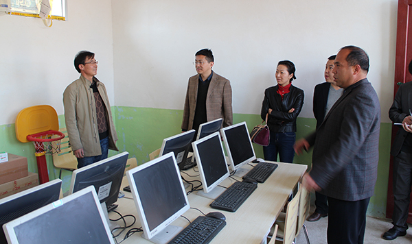 校“双联”办赴和政康乐两县协调推进2015年工作