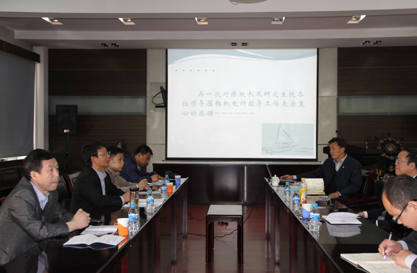 副校长陈兴冲调研各培养单位学科学位建设与研究生教育工作