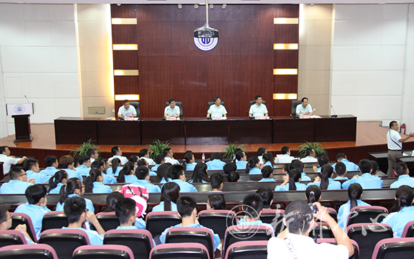 学校召开动员大会 170余名运动员将参加7大项目的比赛