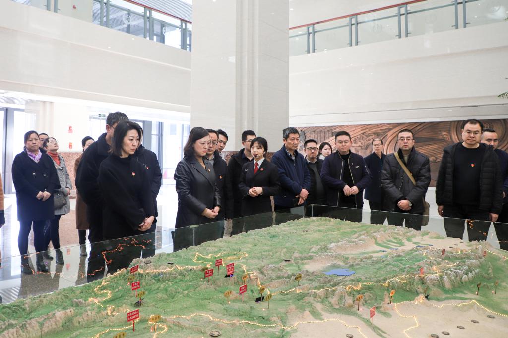 机关党员干部赴甘肃省高级人民法院开展廉洁文化教育