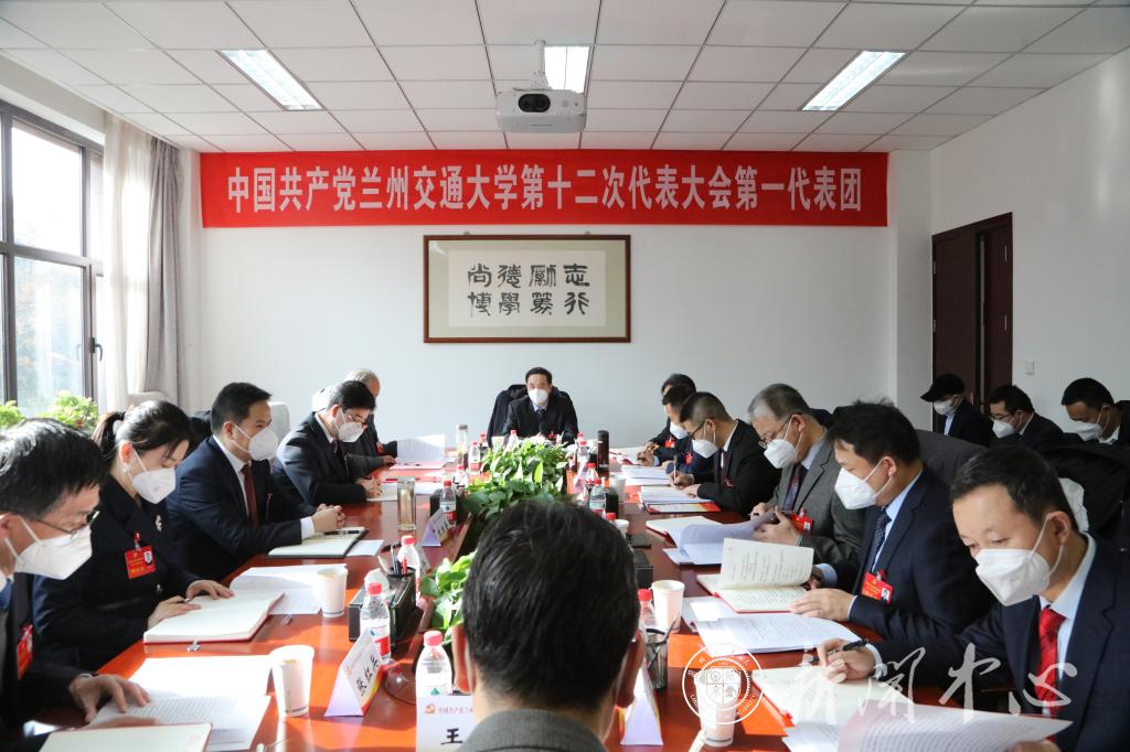 代表分团审议党委报告和纪委工作报告