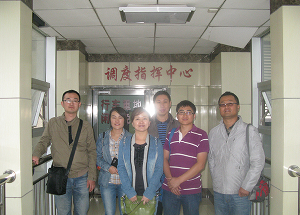 自动化学院青年教师赴兰新高铁西宁段观摩