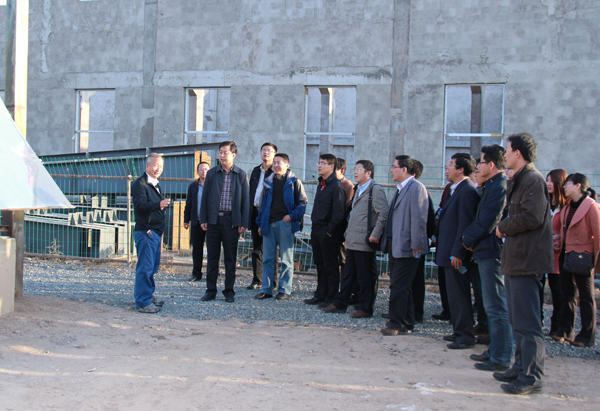 我校学生工作人员赴兰州新区参观学习