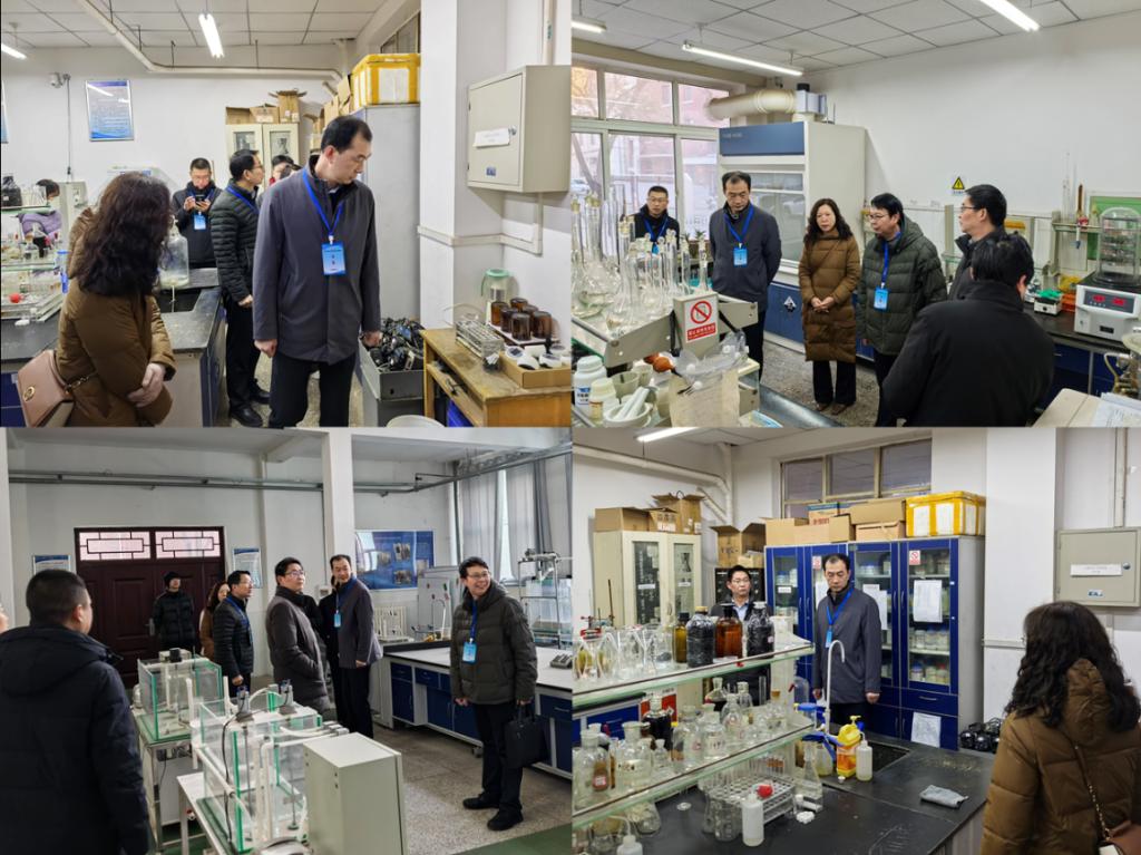 校领导带队开展实验室安全检查工作