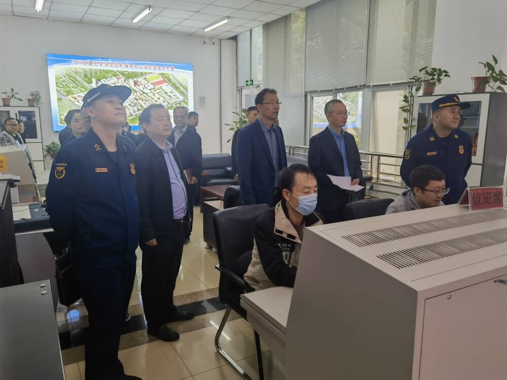 全省高校消防安全专项督导检查组深入我校开展督导检查工作