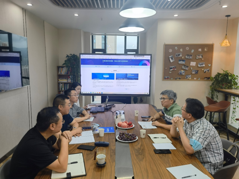 社会服务与成果转化中心组织相关学院赴中国电信甘肃公​司调研