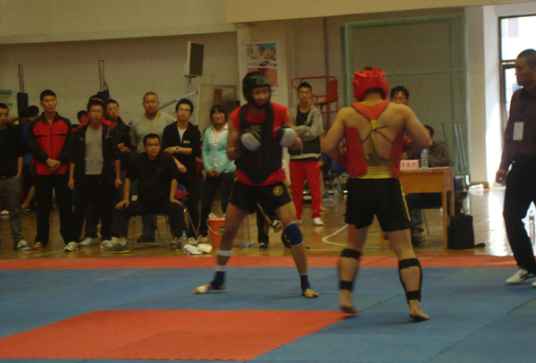 我校研究生马赟福获2011年甘肃省散打比赛亚军