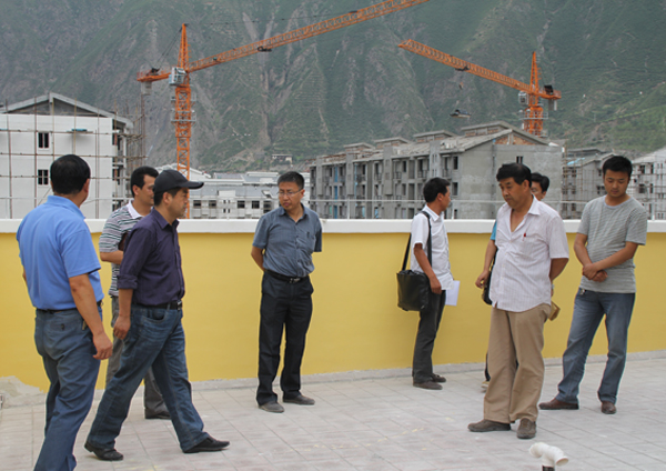 我校援建的舟曲灾后恢复重建两项目通过竣工验收