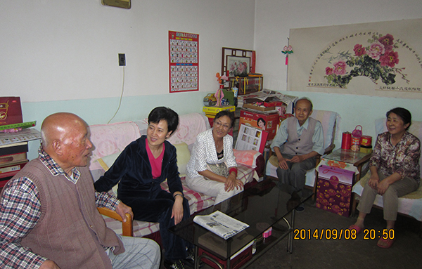 学校走访慰问统一战线成员