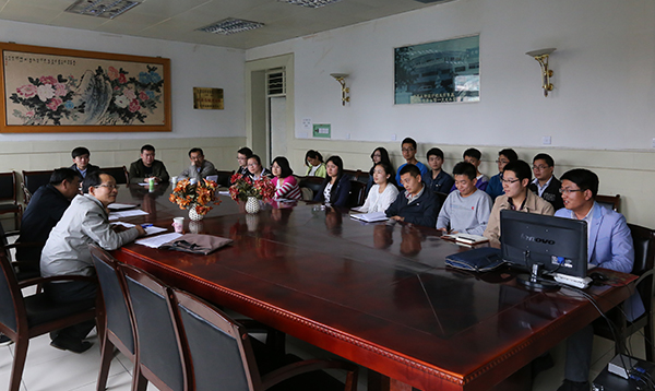 专家组召开师生座谈会并视察工程算量大赛