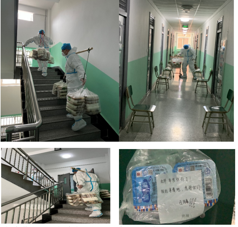 共同抗“疫” 勇挑重担—南苑学生5公寓全体包楼干部当好学生守护人 筑牢公寓防“疫”墙